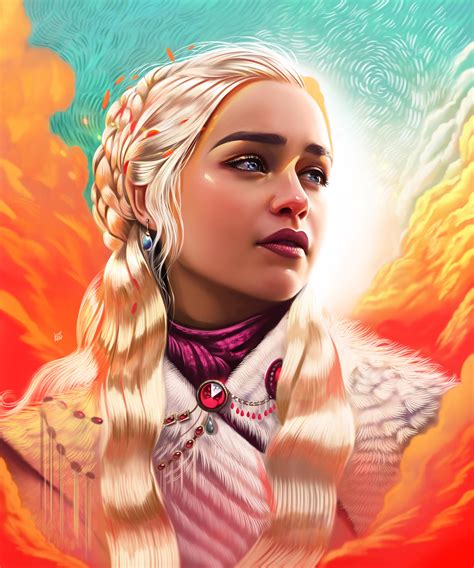 Daenerys Targaryen Game Of Thrones By Vurdem On Deviantart