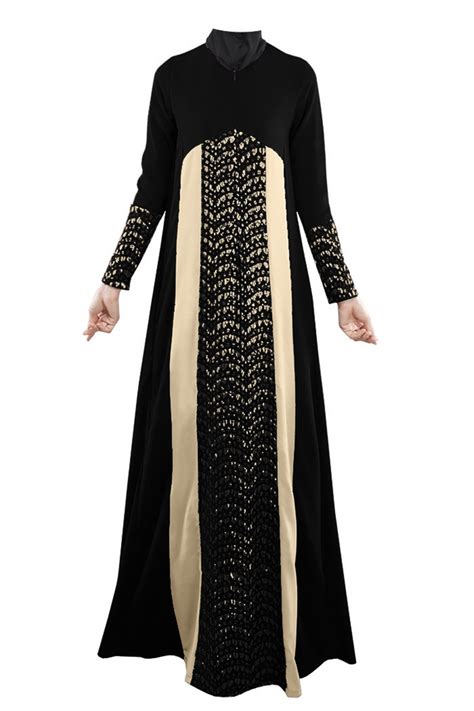 2018 Fashion Hollow Out Islamic Clothing Hijab Black Abaya Dress Arab Womens Clothing Malaysia