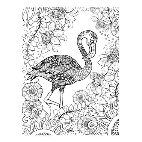 Vele kunnen online gekleurd worden! Leuk voor kids - flamingo