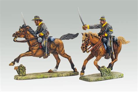 Mikes Painted Miniatures American Civil War Confederate Cavalry