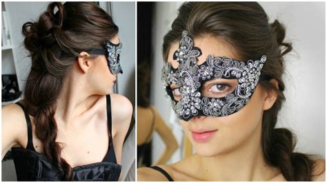 Elegant venetian masquerade hair & makeup. Masquerade Hairstyle - YouTube