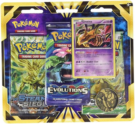 It has eleven expansion packs. Pokémon 820650802867 Pokemon Giratina 3 Pack: The Pokemon ...