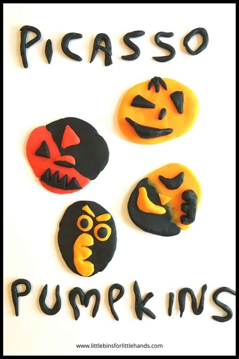 Picasso Pumpkins For Halloween Little Bins For Little Hands