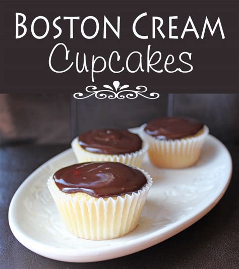 Really good canolli of modern pastry shop. Boston Cream Cupcakes