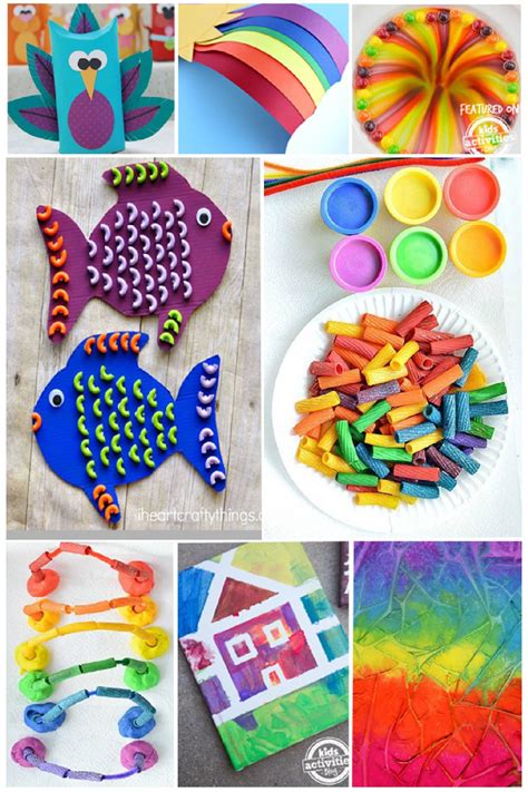 25 Colorful Kids Craft Ideas Kids Activities Blog