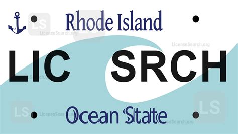 Rhode Island License Plate Lookup License Lookup