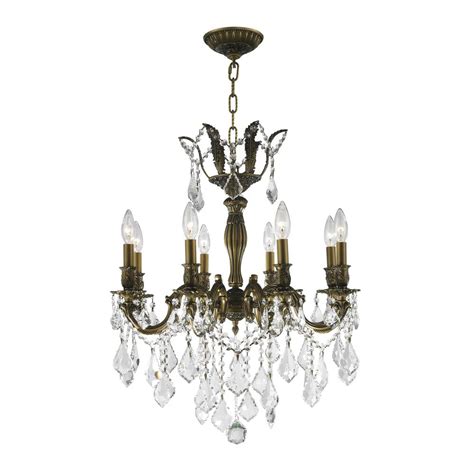 The collection's design was based on a custom chandelier created for a hip, retro. Worldwide Lighting Versailles Collection 8-Light Antique ...