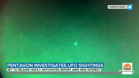 Leaked Video And Images Of Ufos Captured By The Us Navy Are Real Says Department Of Defense