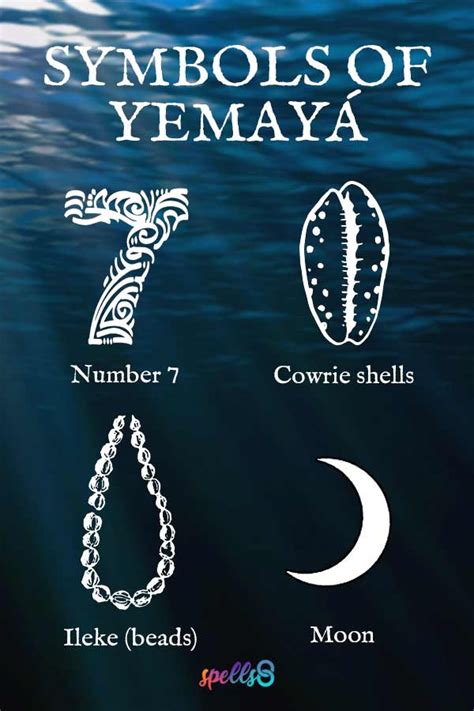 Yemaya Goddess Symbols Correspondences Myth And Offerings Spells8