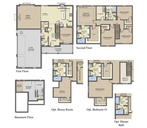 Open Floor Plans 2 Bedroom Homes ~ Westfall Mascord