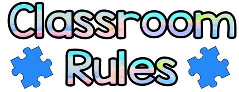 Autism Classroom Rules Winters Wonderful Workers Autism Classroom