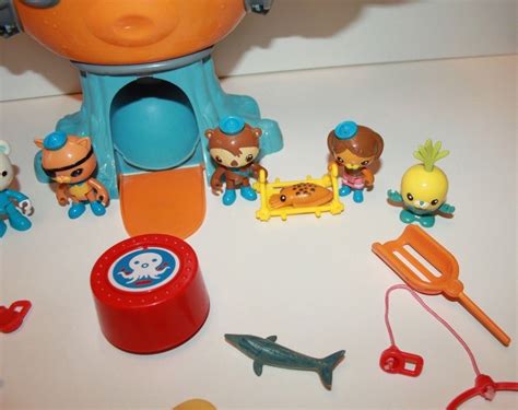 Octonauts Octopod Sound Playset With Kwazii And Barnacles Fisher Price
