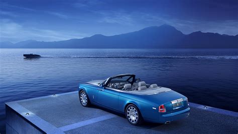 Wallpaper Rolls Royce Phantom Drophead Coupe Cabriolet Water