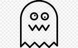 Pacman Ghost sketch template