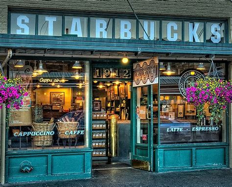 Original Starbucks Seattle Washington Photo Via Angela Seattle