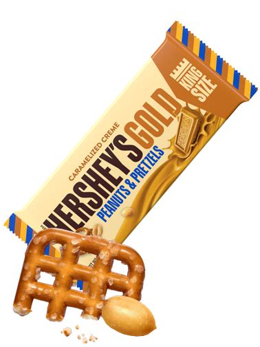 Its brands include hershey's, reese's, and kisses. Chocolate Gold Hershey's con Pretzels y Cacahuetes 39 grs ...