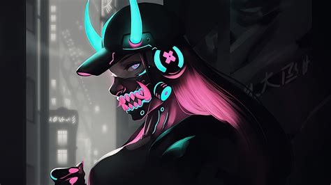 1920x1080 Neon Emily Punk Laptop Full Hd 1080p Hd 4k Wallpapersimagesbackgroundsphotos And