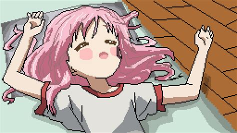 Pixilart Sleeping Anime Girl Anime By X Prey