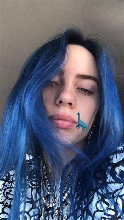 Billie Eilish Blue Hair Wallpapers Wallpaper Cave