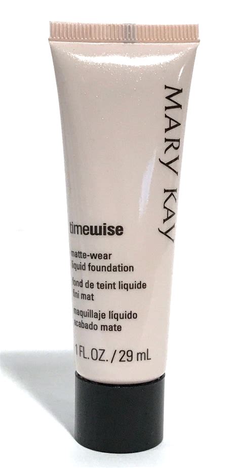 If using the brush, squeeze foundation onto back of hand, dip brush in foundation and apply evenly across the face using downward strokes. Mary Kay Foundations and Concealers :: Matte-Wear Liquid ...