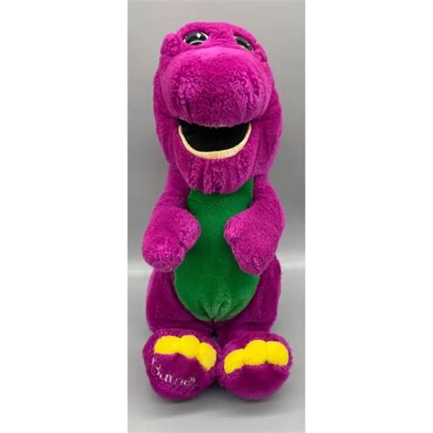 Vtg 1992 Barney The Purple Dinosaur The Lyons Group 13” Stuffed Animal