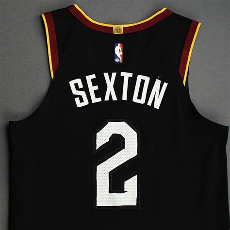 Collin Sexton Cleveland Cavaliers Game Worn City Edition Jersey Scored Team High 25 Points