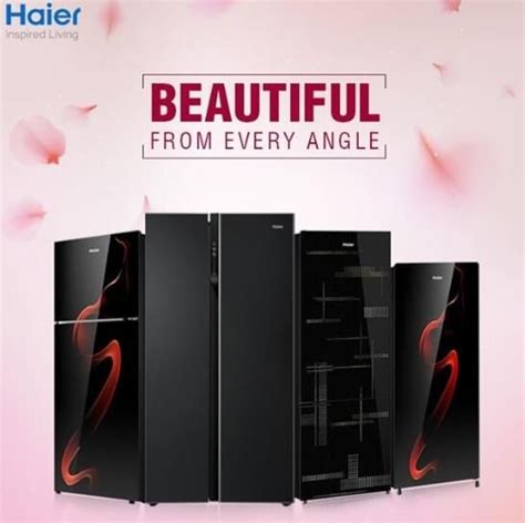 Haier Glass Finish Refrigerators Bring An Elegant And Modern Home Look