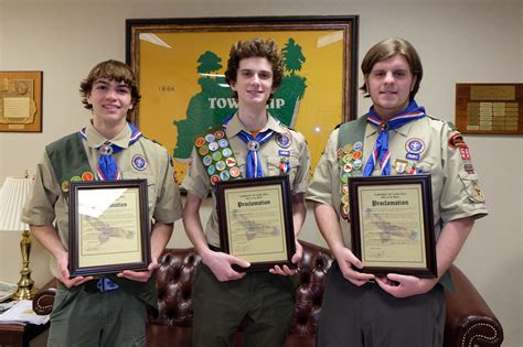 Eagle Scouts Recognized Bsa Troop 59 Long Hill Township Nj