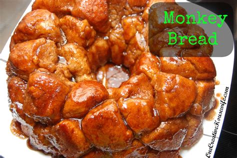 There is nothing like making monkey bread with a great yeast dough — you won't regret it! One Creative Housewife: Monkey Bread