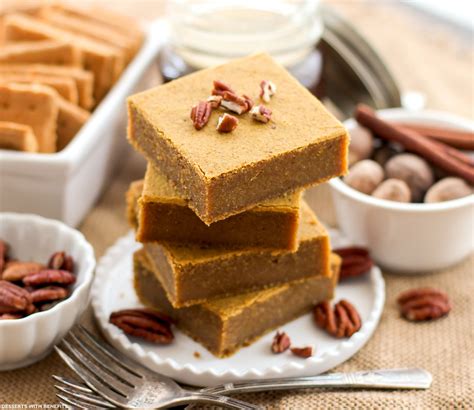 We always have and always will, and just because we're committed to a healthy lifestyle doesn't mean we have to give it up. Healthy Pumpkin Blondies Recipe | Sugar Free, Gluten Free ...