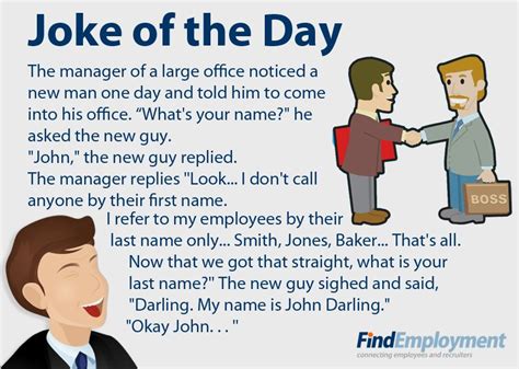 Joke Of The Day Work Jokes His Office Joke Of The Day What Is Your