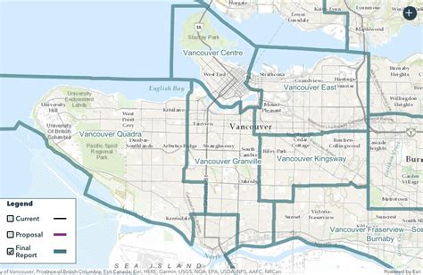 Federal Riding Redistribution Final Report 2 Maps Rvancouver