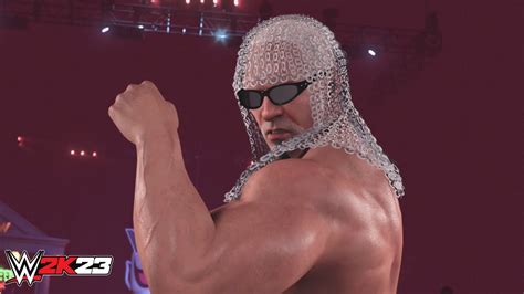 Wwe 2k23 New Big Poppa Pump Scott Steiner Motions And Commentary Youtube