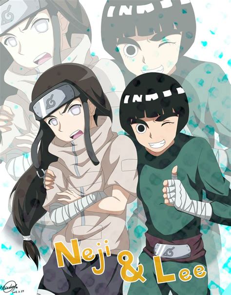 Neji And Lee Brotp D Not Mine Neji Rocklee Rock Lee Anime Naruto