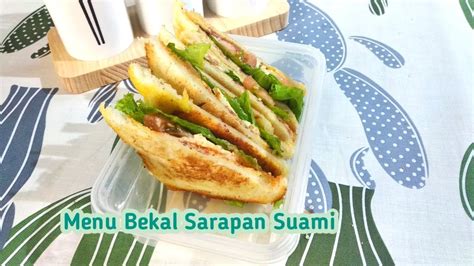 See more ideas about menu, food, ethnic recipes. MENU BEKAL SARAPAN SUAMI || SEHAT DAN ENAK - YouTube