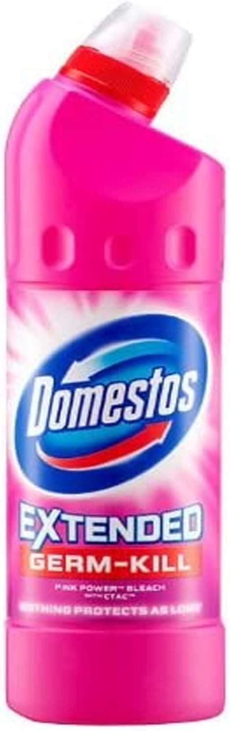 Domestos Extended Germ Kill Pink Power Bleach With Ctac 750 Ml Amazon