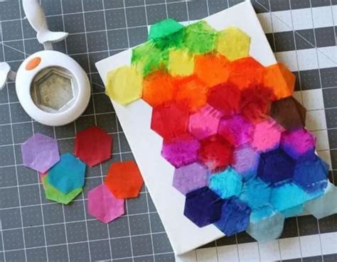 Turn Tissue Paper Into A Stunning Work Of Art Craft Projects For