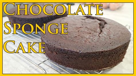 MOIST CHOCOLATE SPONGE CAKE RECIPE (THE BEST) - YouTube