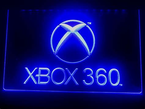 E003b Xbox 360 Led Neon Light Sign In Plaques And Signs From Home