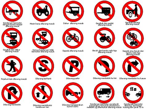 Untuk contoh kalimatnya dapat kita lihat sebagai berikut. Rambu Lalu Lintas (2) | Cerita dalam berita
