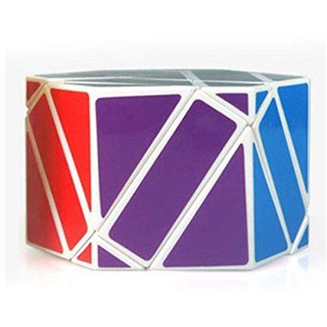 3x3x3 Diansheng Shield Cube White Hexagonal Prism 3x3 Shape Mod Twisty