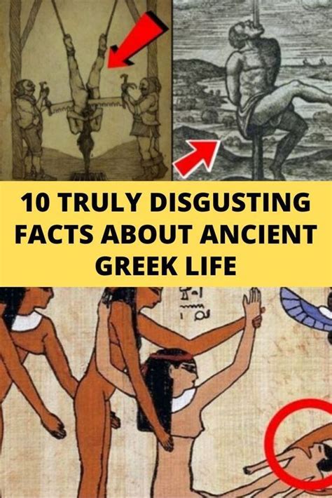 10 Truly Disgusting Facts About Ancient Greek Life In 2020 Ancient