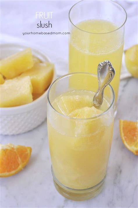 Orange Freeze Recipe Fruit Slush Slush Recipes Smoothie Drinks