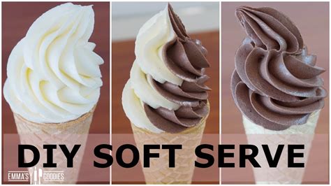 Homemade Soft Serve Ice Cream Recipe Pipeable No Machine No Condensed Milk The Home