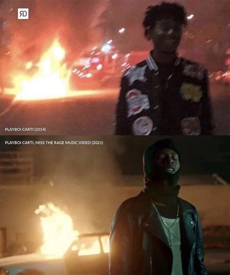 Red🩸 On Twitter Playboi Carti In 2014 Vs Miss The Rage 2021