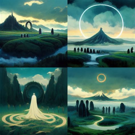 Any Idea What These Could Be Ai Generated Art With Silmarillion Lotr