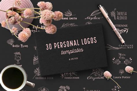 30 Personal Logos Creative Logo Templates ~ Creative Market