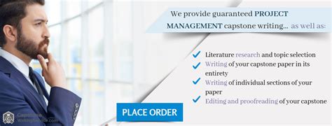 A capstone proposal is a mandatory and essential academic work presented before the dissertation or term paper defense. Capstone Project Management Writing Experts | Project ...