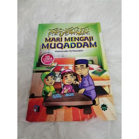 Buku Mari Mengaji Muqaddam Kanak Kanak Shopee Malaysia