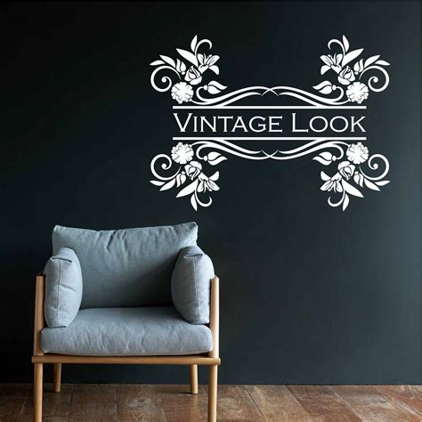 Stickers Vintage Look Autocollant Muraux Et Deco